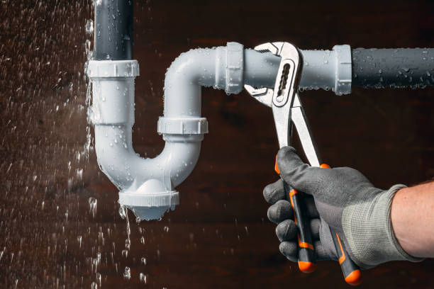 Professional Sewer Line Repair technician working in Uncasville, CT